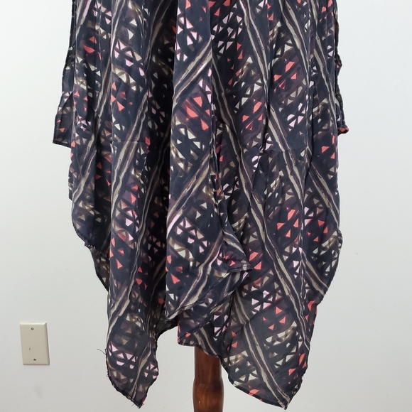 HD In Paris Estrella Silk Dress Anthro - Picture 5 of 16